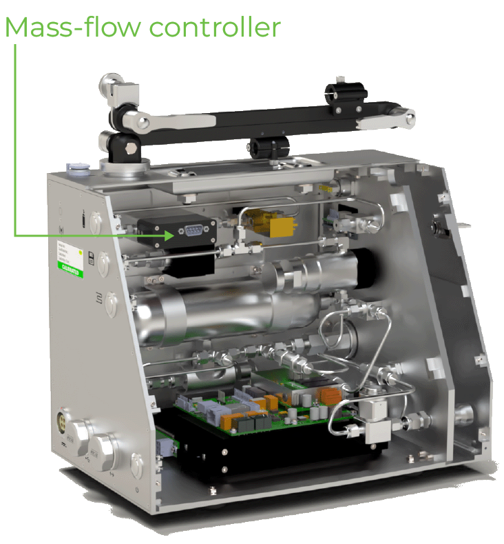 Mass-flow controller